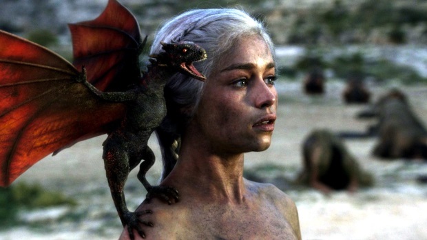 Daenerys in Game of Thrones Season 1 Finale