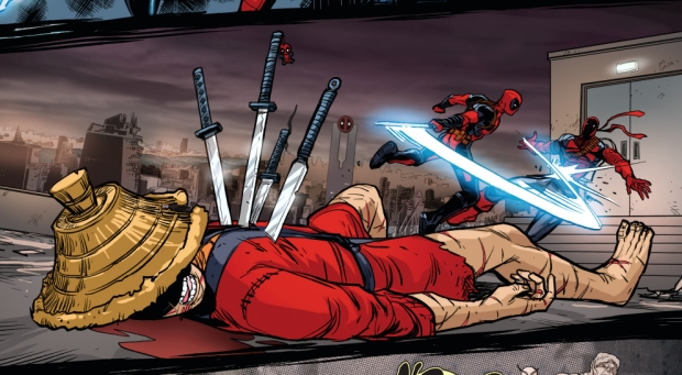 Deadpool kills Deathstroke