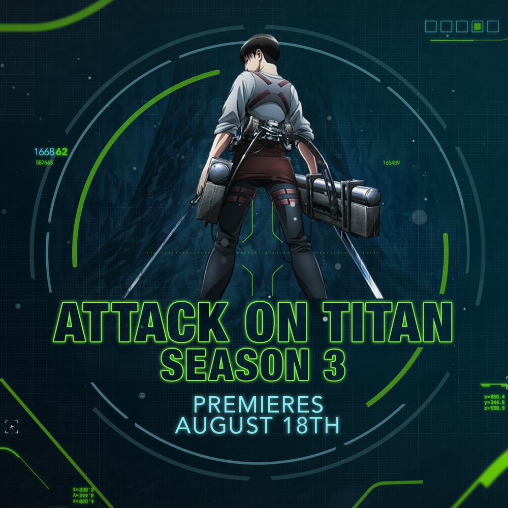 Attack on Titan Season 3 - OFFICIAL PREVIEW 