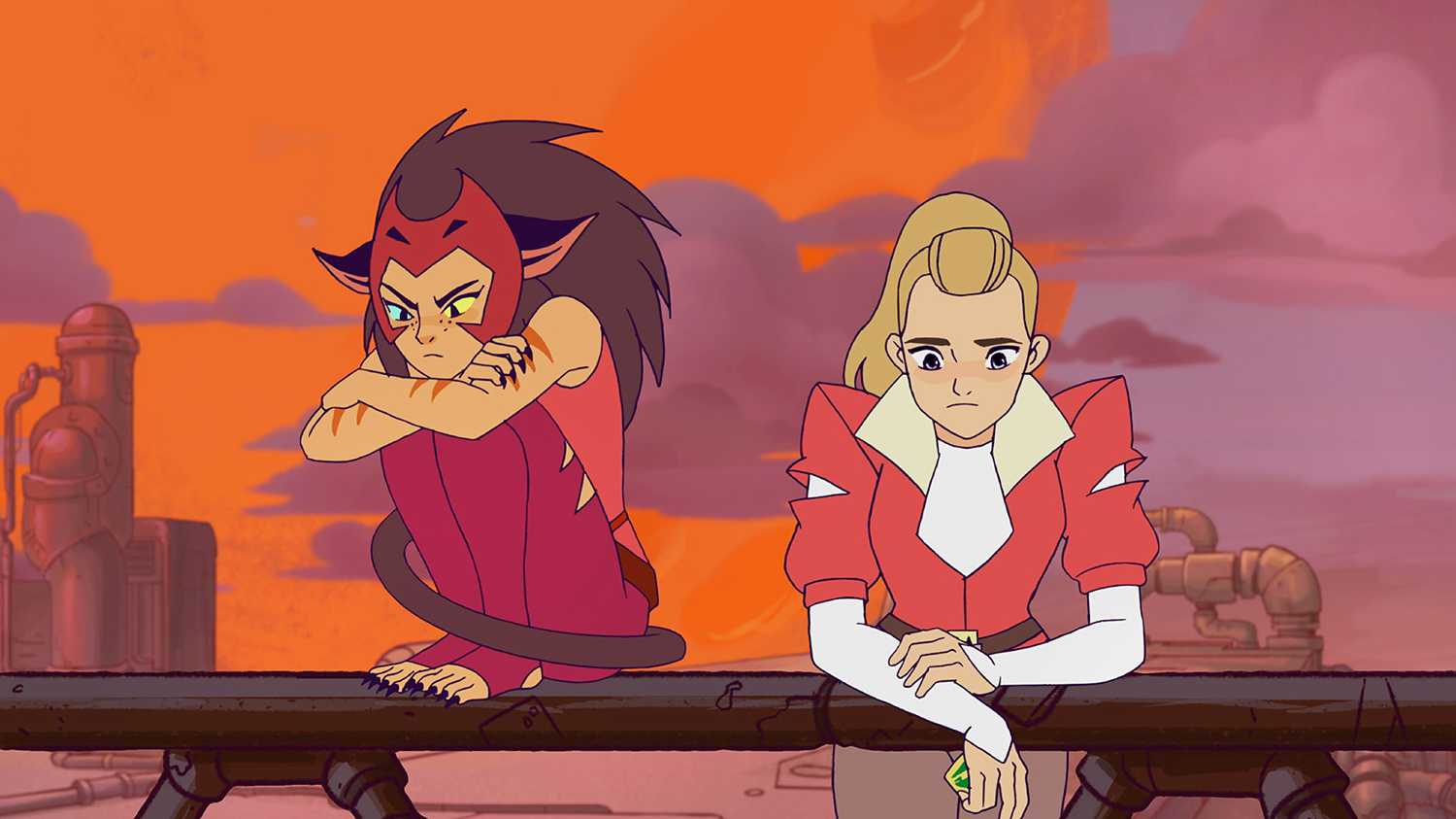 She-Ra Netflix Reboot - Catra and Adora