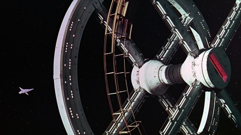 Space Station in Stanley Kubrick's 2001: A Space Odyssey
