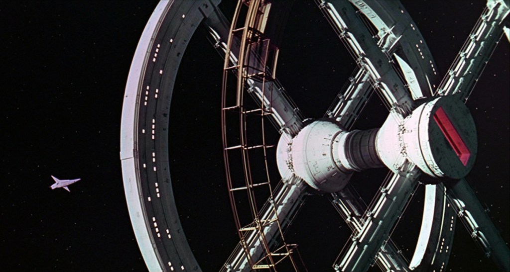 Space Station in Stanley Kubrick's 2001: A Space Odyssey