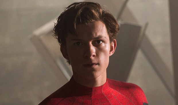 Tom Holland as Peter Parker in Spider-Man: Homecoming