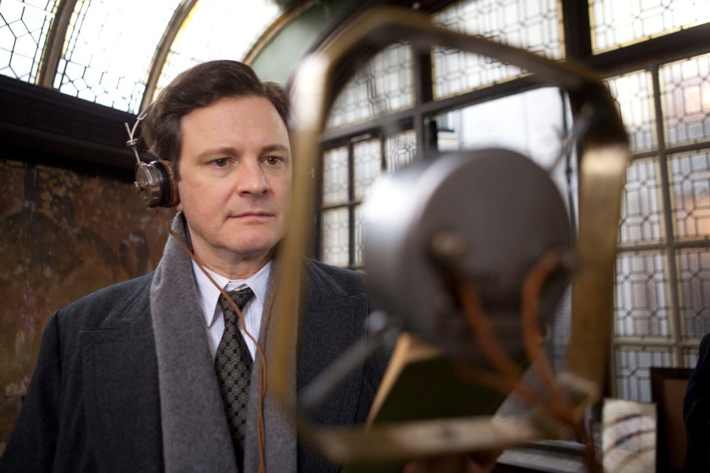 Colin Firth in The King's Speech