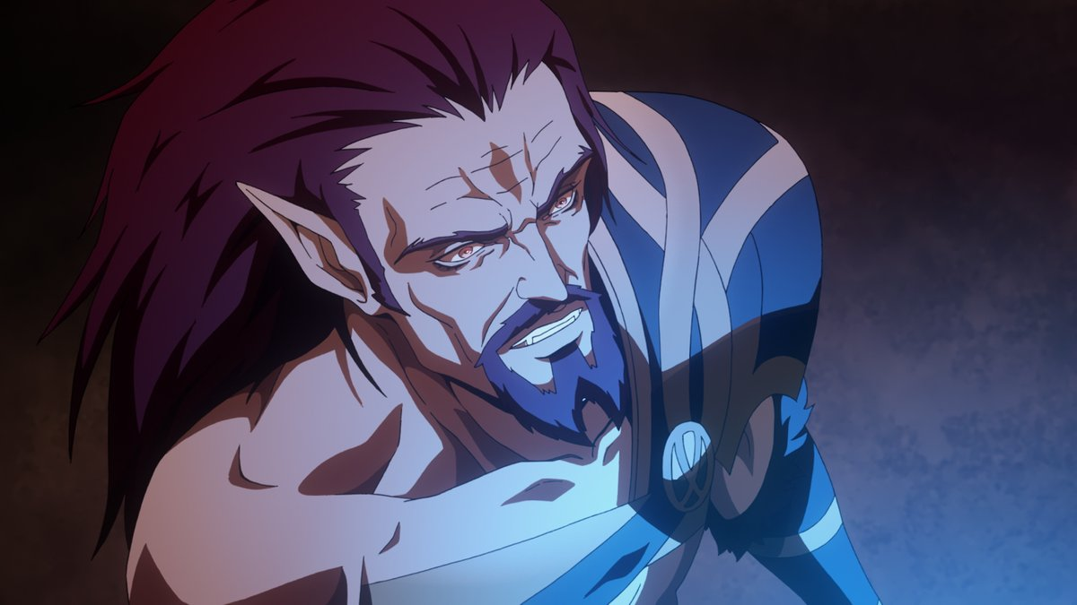 Godbrand in Castlevania on Netflix