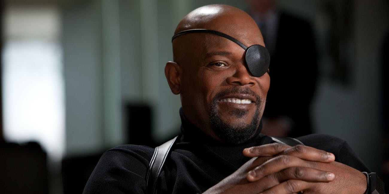 Samuel L. Jackson as Nick Fury