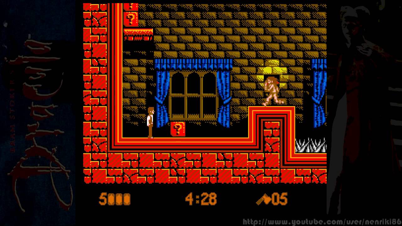 Bram Stroker’s Dracula NES Game