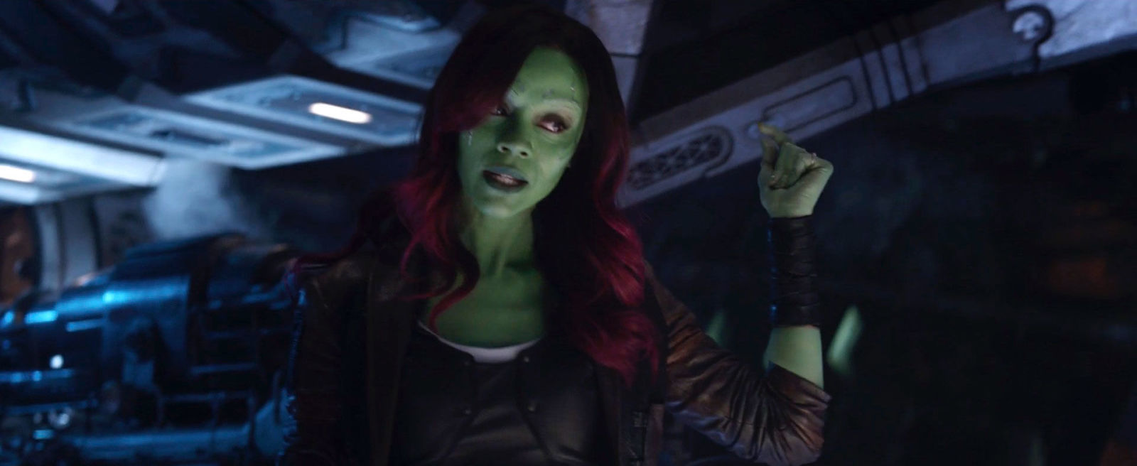 Zoe Saldana as Gamora