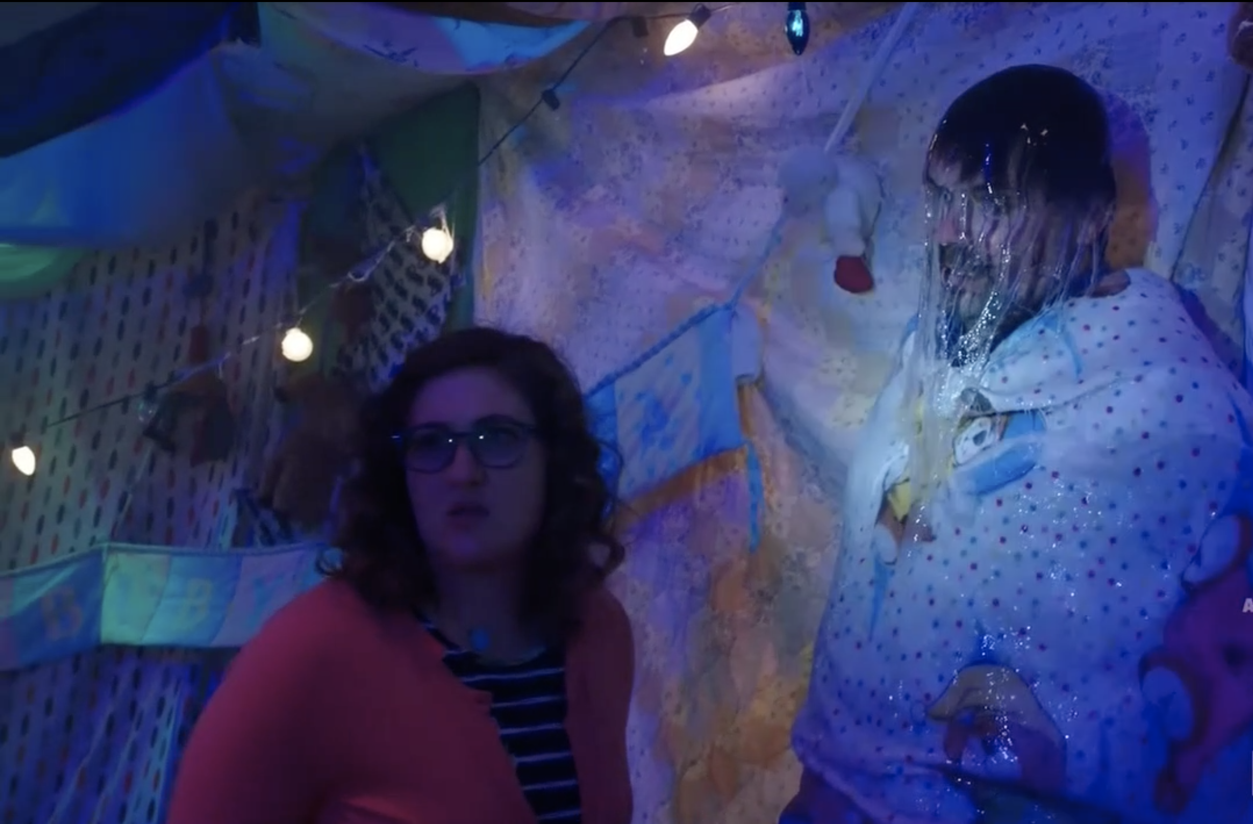 Stan Against Evil's Alien blanket cocoons reference