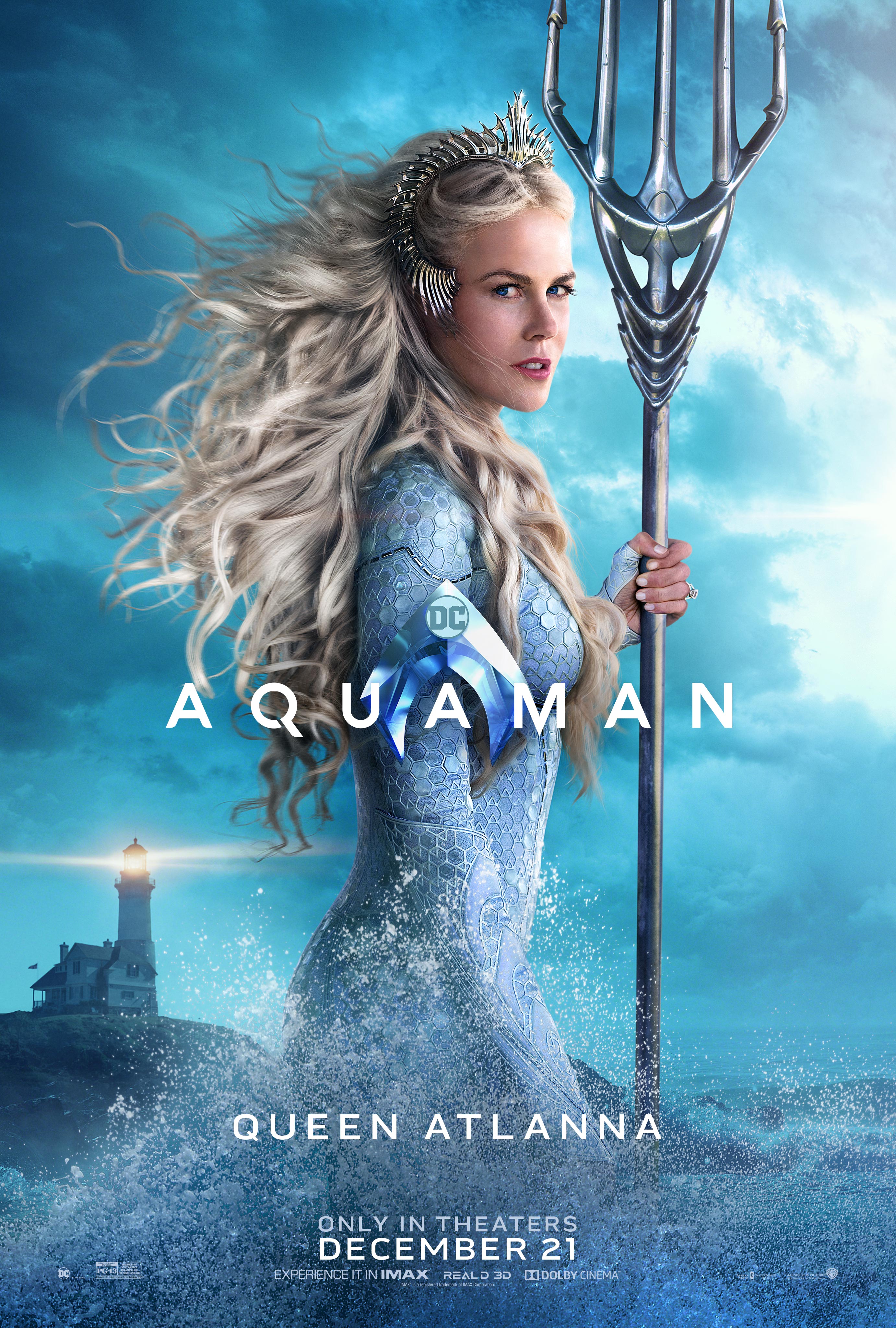 Aquaman (2018) Movie Queen Atlanna Poster
