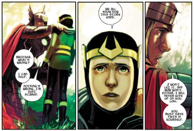 Thor and Kid Loki in Journey into Mystery