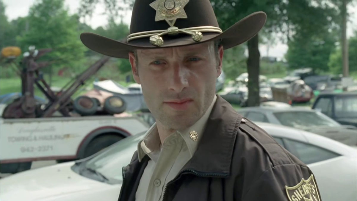 Rick Walking Dead We Make Peace With The Dead Not The Living