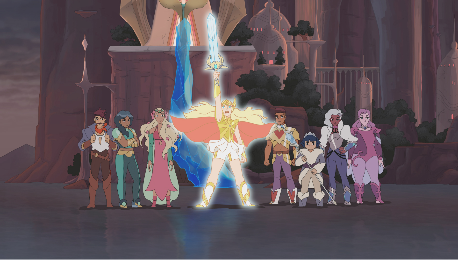 She-Ra Netflix Reboot Ensemble