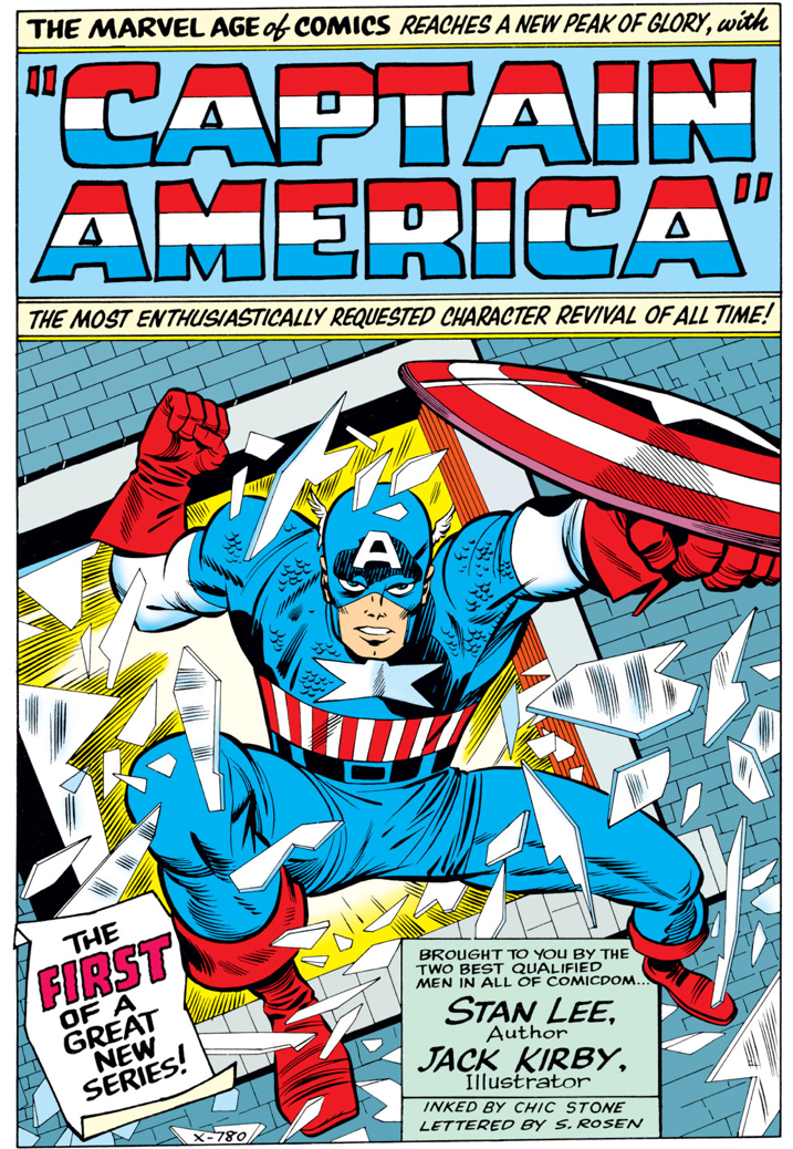 Captain America by Stan Lee and Jack Kirby