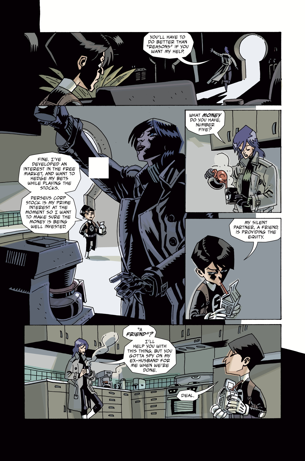 umbrella academy comic umbrella academy comic