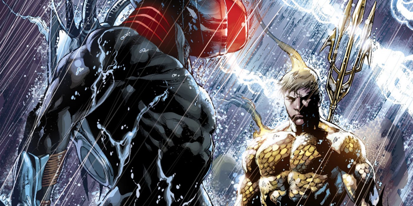 Black Manta and Aquaman in DC's New 52