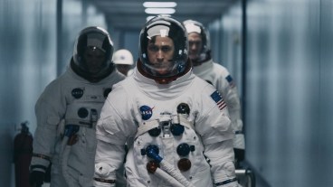 Ryan Gosling as Neil Armstrong in First Man