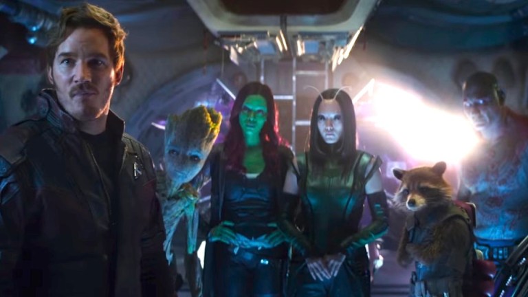 Guardians of the Galaxy in Avengers: Infinity War