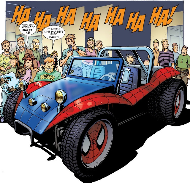 Spider-Mobile in Marvel Comics