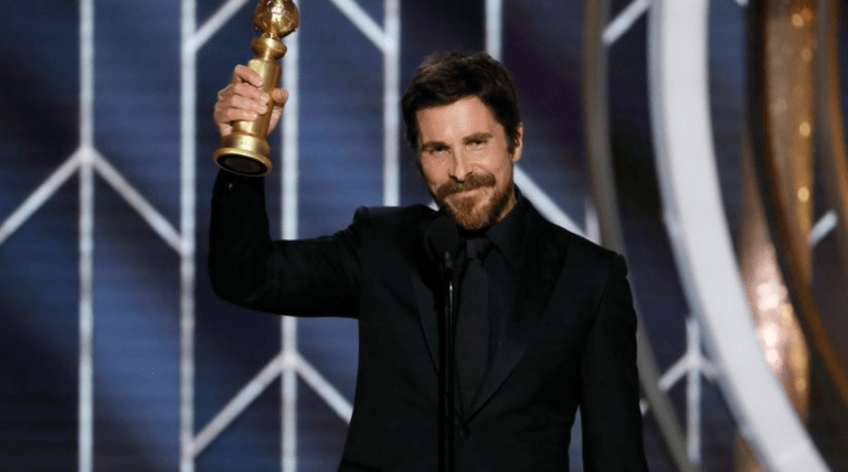 Christian Bale Golden Globe Church of Satan