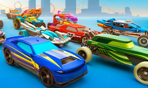 hot wheels race car set