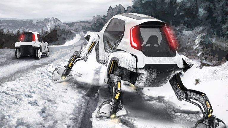 Hyundai Reveals Walking Car Concept