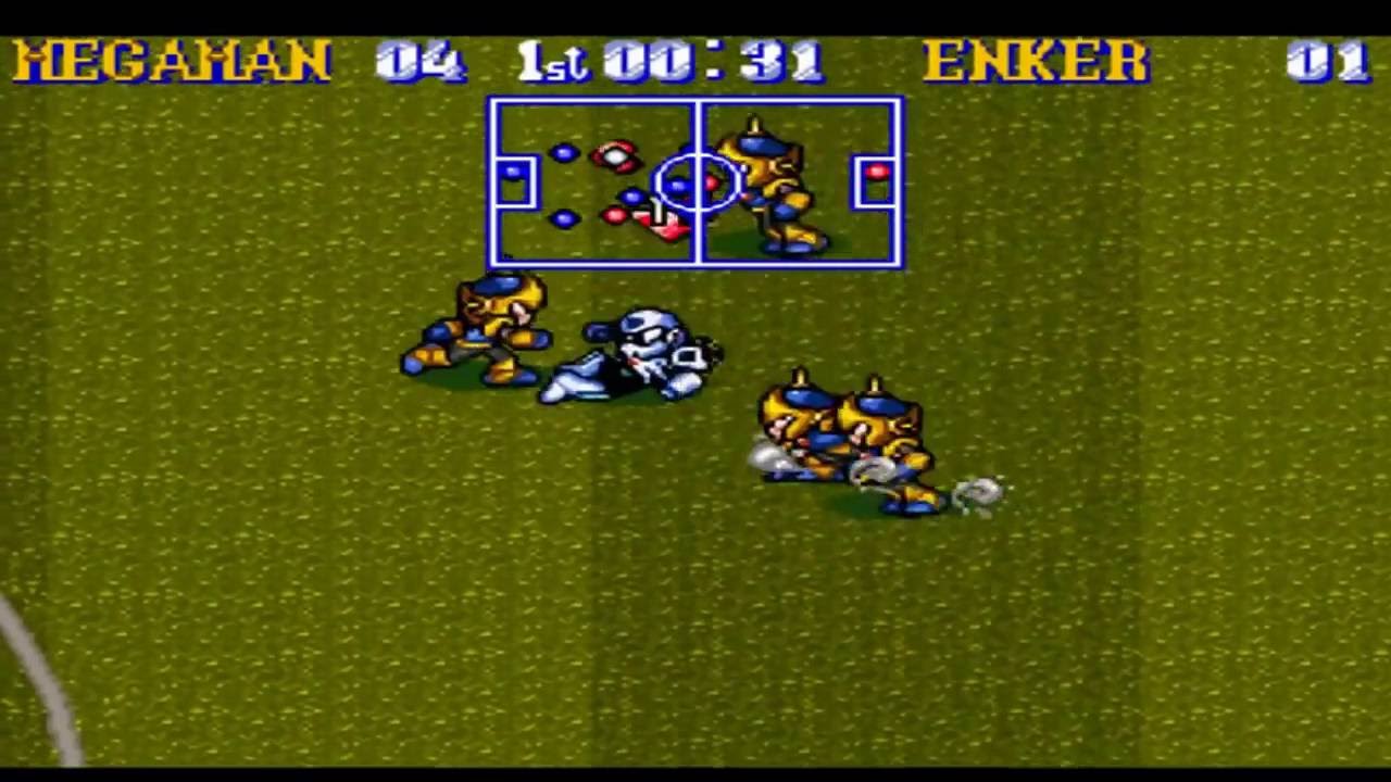 SNES Games - Mega Man Soccer