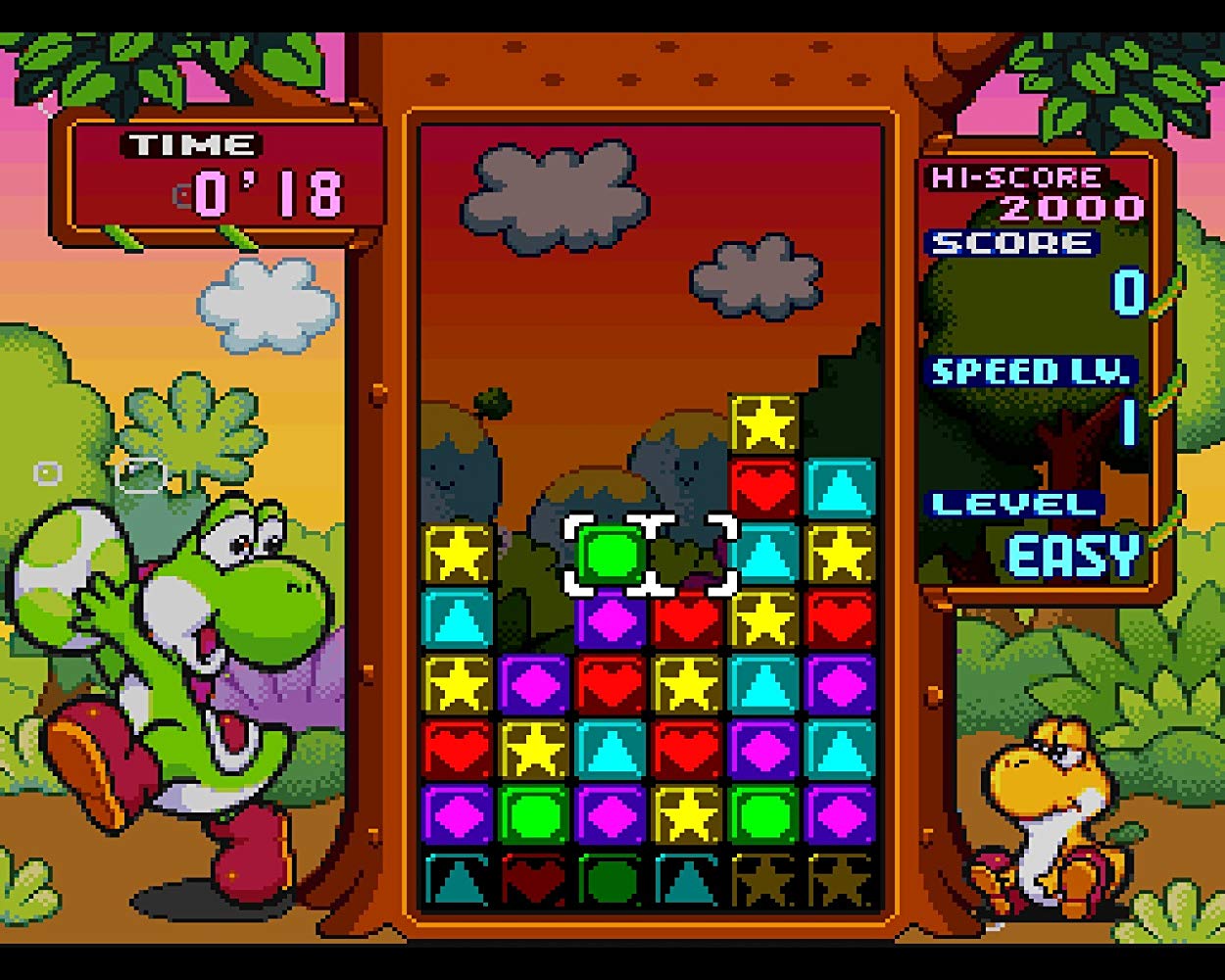 SNES Games - Tetris Attack