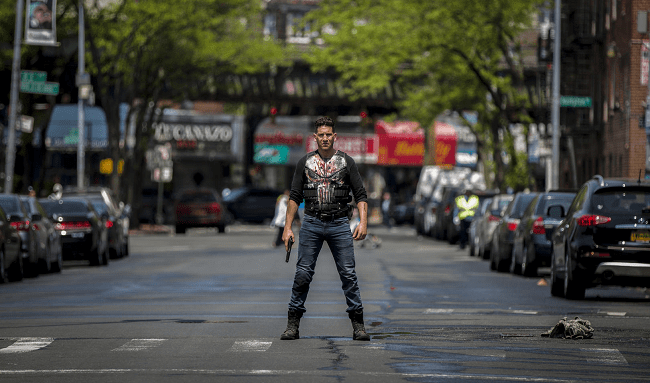 Jon Bernthal as Frank Castle in Marvel's The Punisher Season 2