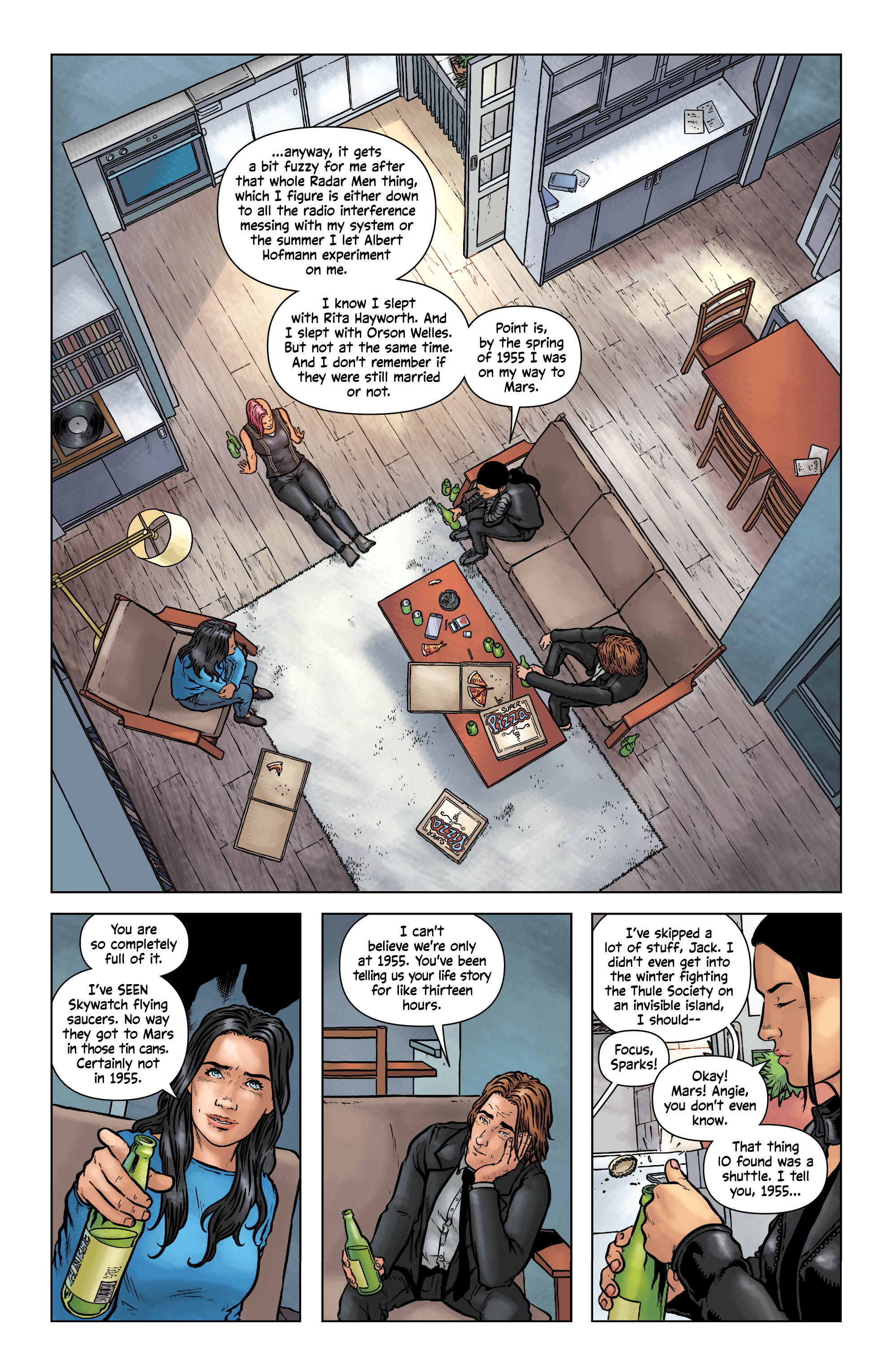 THE WILD STORM #19, Preview pg. 1