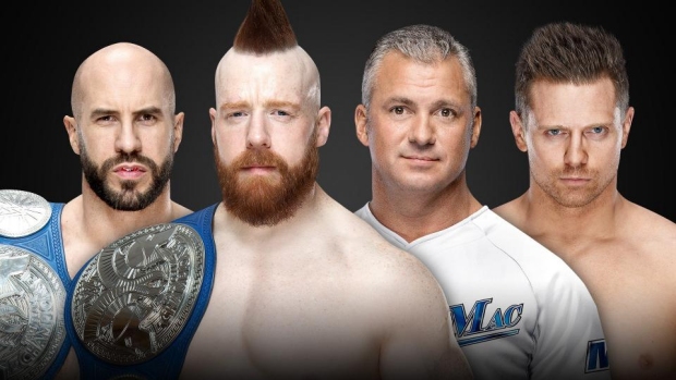 THE BAR (C) VS. SHANE MCMAHON AND THE MIZ
