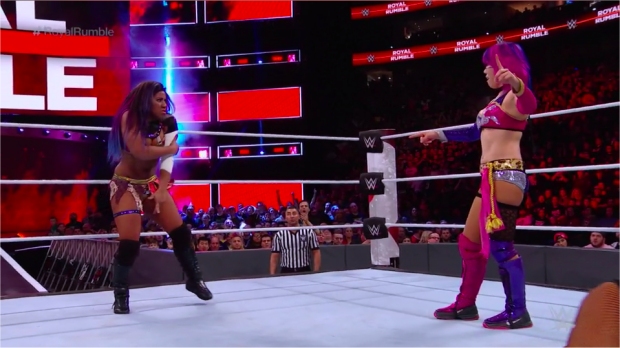 ROYAL RUMBLE - EMBER MOON VS. ASUKA