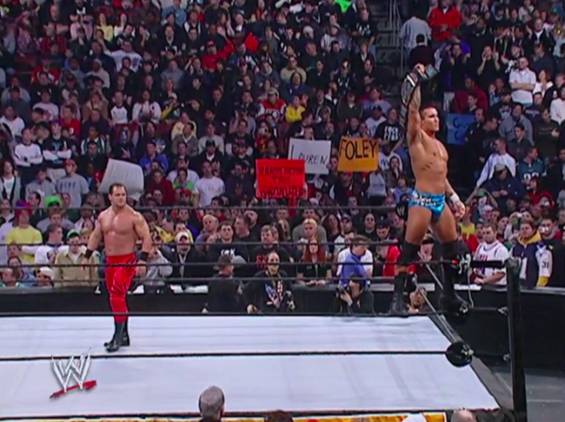 ROYAL RUMBLE - CHRIS BENOIT AND RANDY ORTON