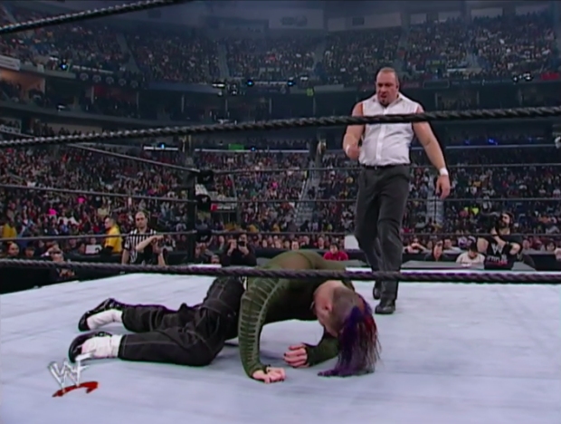 ROYAL RUMBLE - JEFF HARDY AND BULL BUCHANON