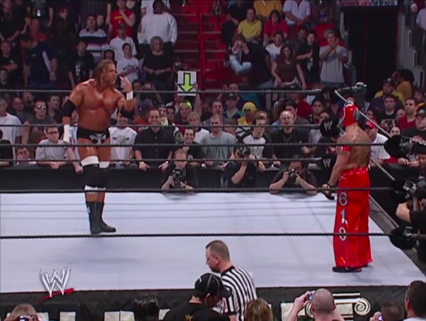 ROYAL RUMBLE - TRIPLE H AND REY MYSTERIO