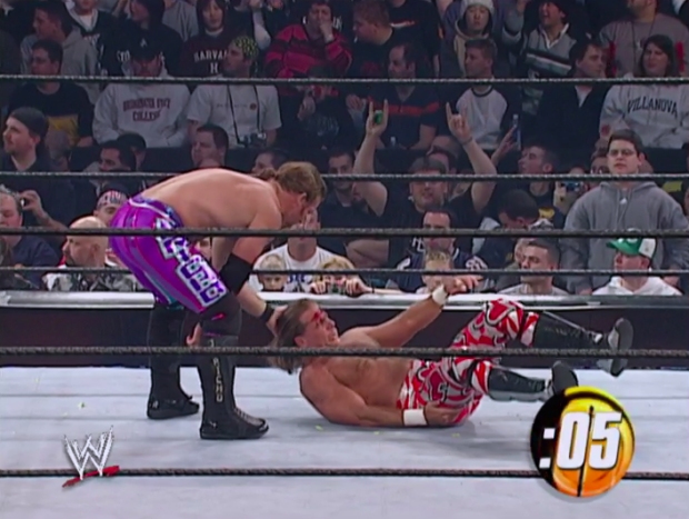 ROYAL RUMBLE - SHAWN MICHAELS AND CHRIS JERICHO