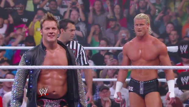 ROYAL RUMBLE - DOLPH ZIGGLER AND CHRIS JERICHO