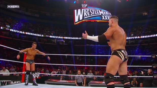 ROYAL RUMBLE - THE MIZ AND ALEX RILEY
