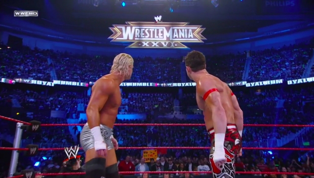 ROYAL RUMBLE - DOLPH ZIGGLER AND EVAN BOURNE
