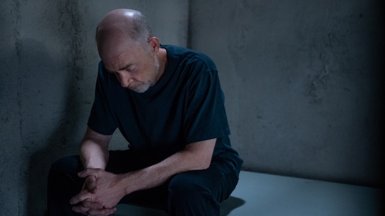 J.K. Simmons as Howard Silk in prison in Counterpart