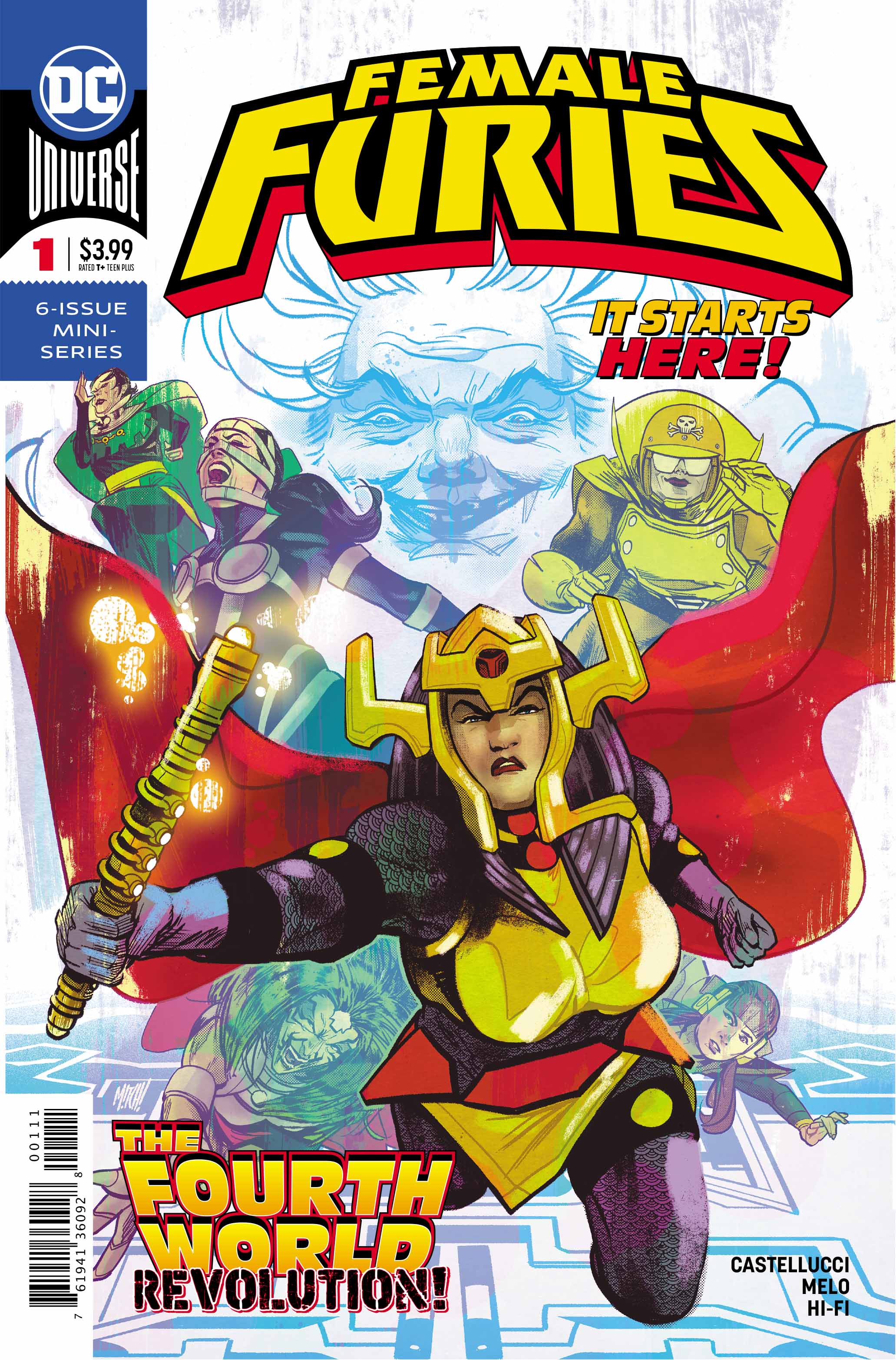 Female Furies #1 Cover