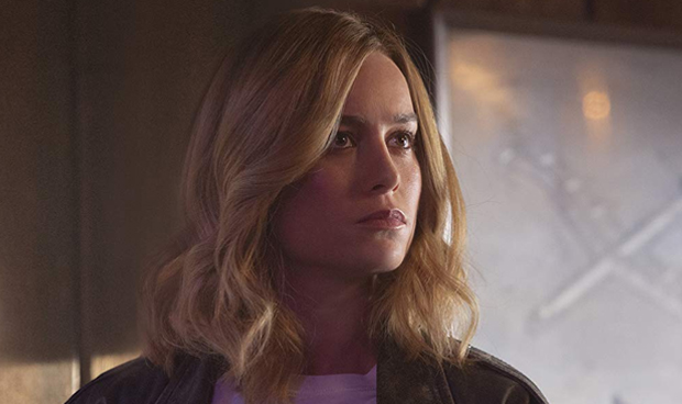 Brie Larson as Carol Danvers in Captain Marvel