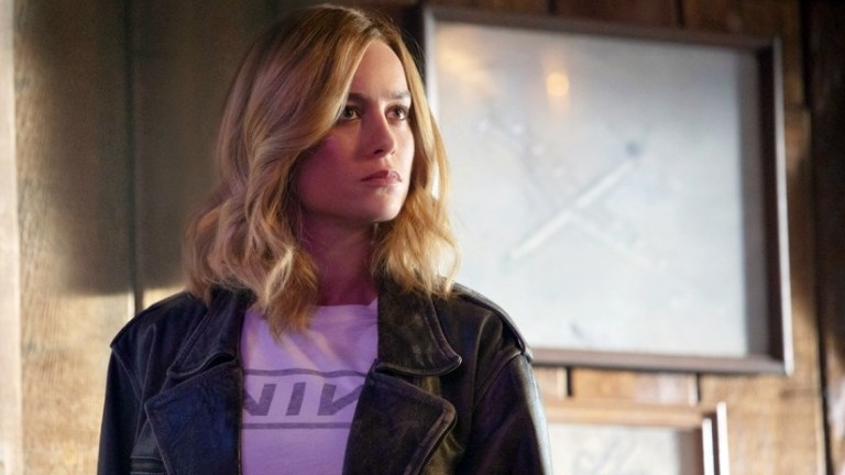 Brie Larson as Carol Danvers in Captain Marvel