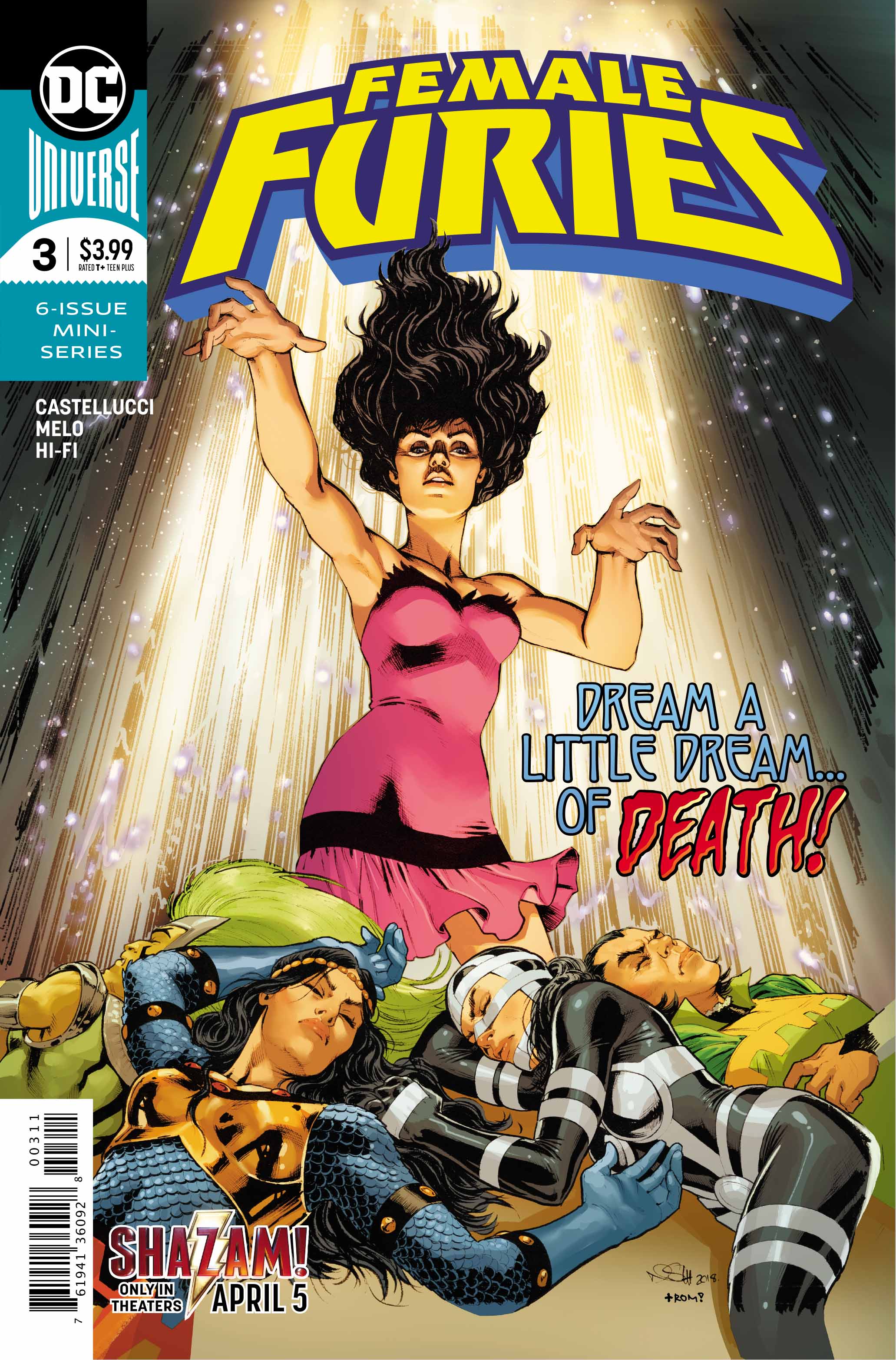 DC Female Furies #3 Cover