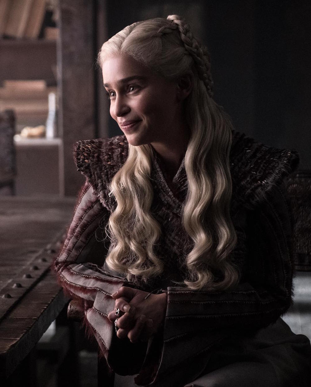 Game of Thrones Season 8 - Daenerys Smiling