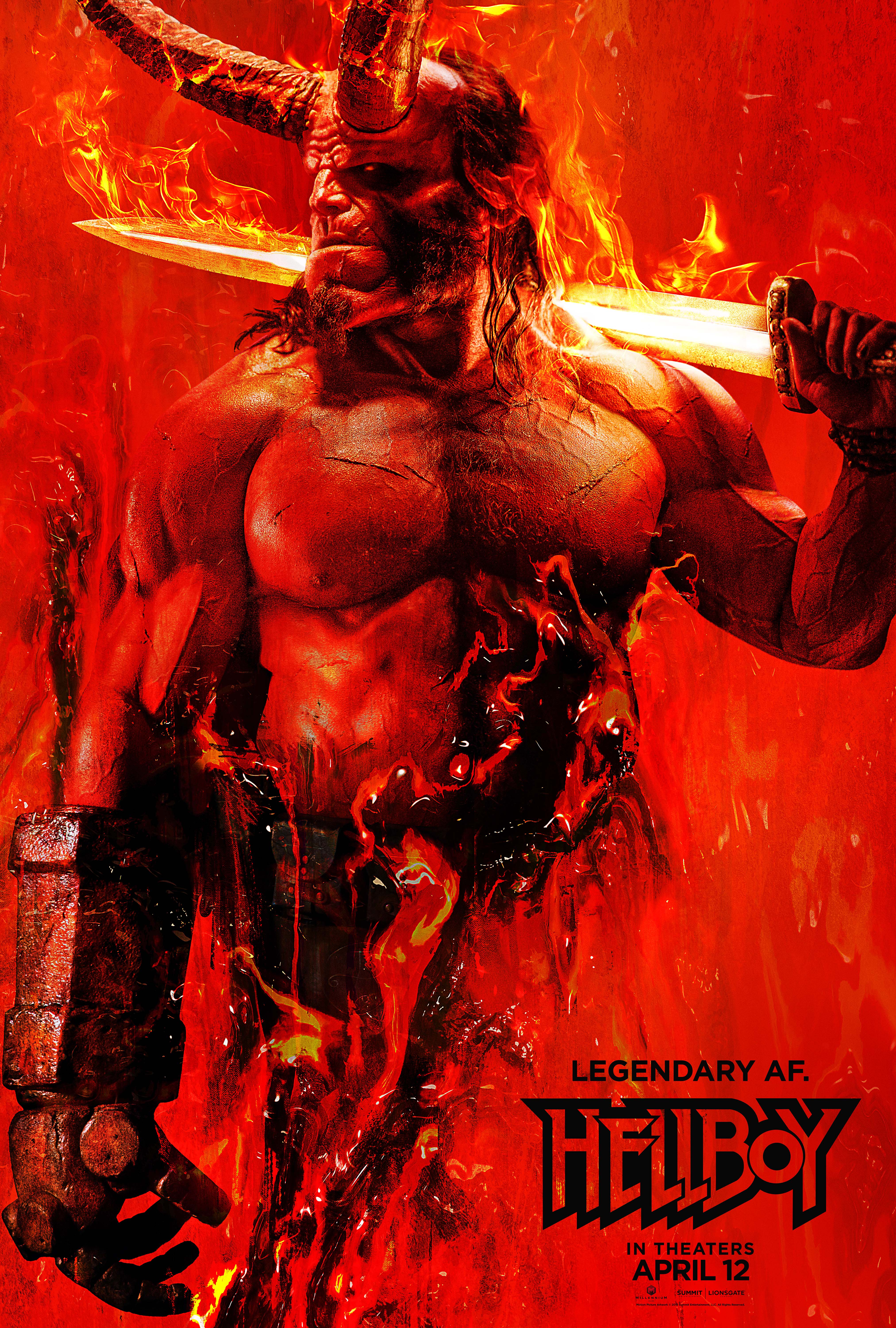 Hellboy Reboot Movie Poster