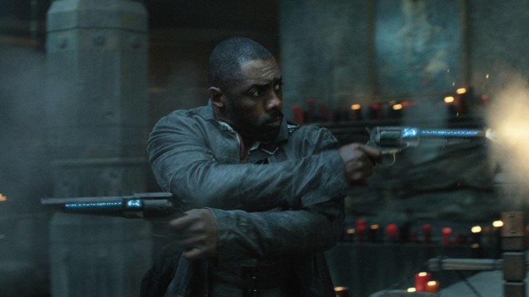 Idris Elba as Roland the Gunslinger in The Dark Tower