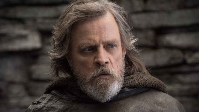 Mark Hamill as Luke Skywalker in Star Wars: The Last Jedi
