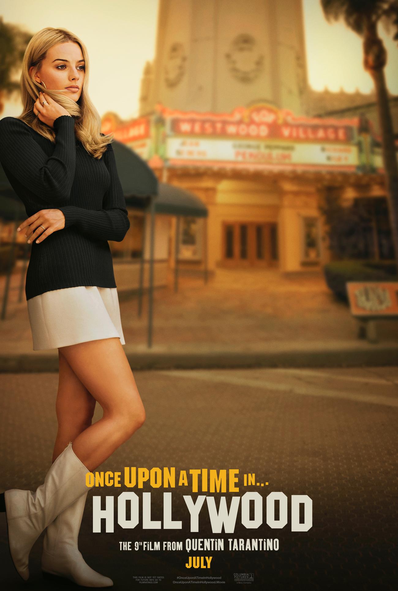 Once Upon a Time in Hollywood Margot Robbie Poster