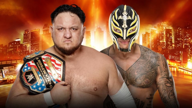WWE WRESTLEMANIA - SAMOA JOE (C) VS. REY MYSTERIO